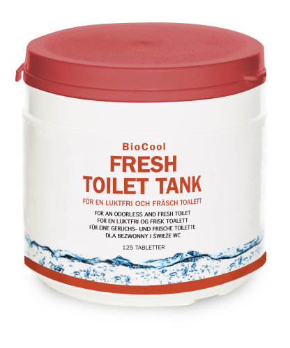 BioCool - Fresh toilet tank, 125 tabletter