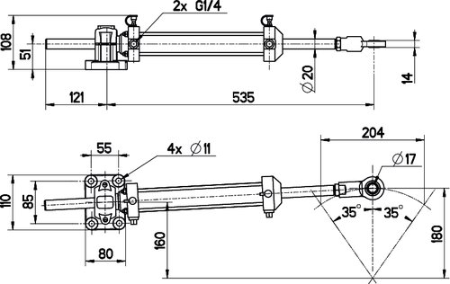 Lecomble & Schmitt - Hydraulisk styring LS75P