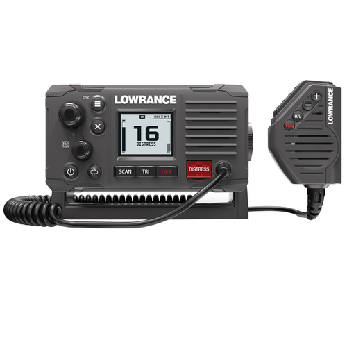 Lowrance - Lowrance Link-6S VHF Radio med GPS, Sort