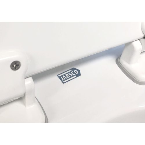 Jabsco  - Jabsco Soft Close Deluxe/Comfort Hængsel til Toilet Hvid