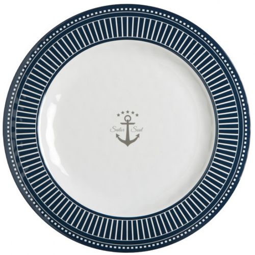 Marine Business - Sailor Soul Middagstallerken Melamin Ø28 cm 6 stk