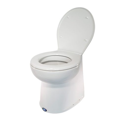 Jabsco  - Jabsco Deluxe Flush El-toilet Vinklet Ryg Solenoid 12/24V