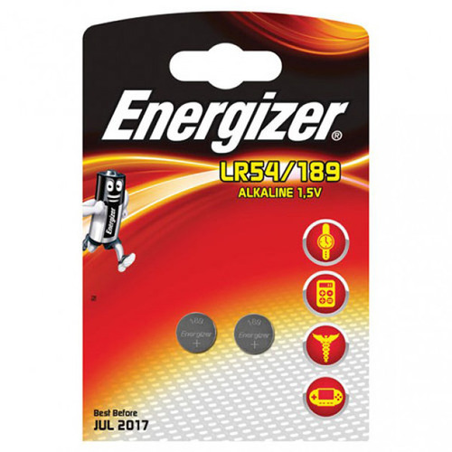  - Energizer Batteri lr54/189, 1.5v 2stk