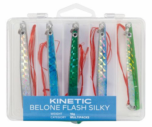 Kinetic - Kinetic Belone Flash Silky Blinkkasse, 20g 5stk