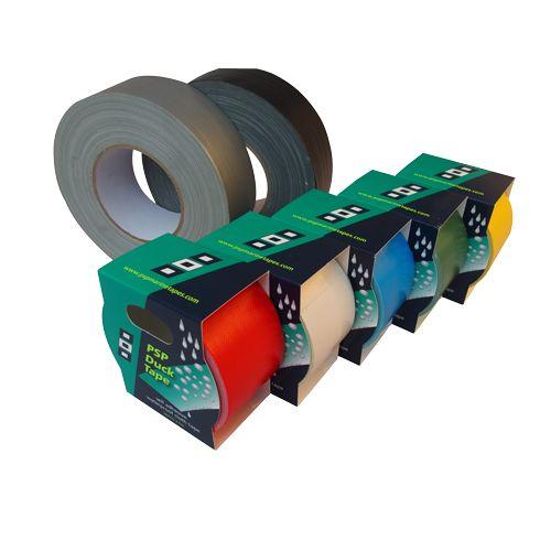 P.s.p Marine Tapes Ltd - PSP Duck tape Hvid 50mmx5m