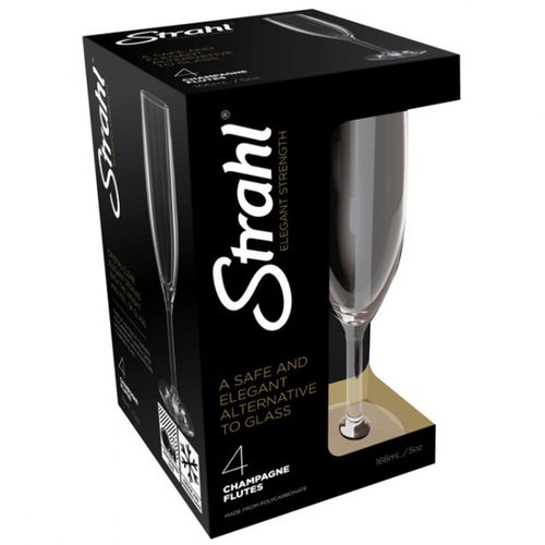 STRAHL - Champagneglas Strahl 4 stk