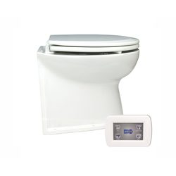 Jabsco Deluxe Flush El-toilet Lige Ryg Solenoid 12/24V
