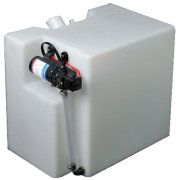 Vattentank med tryckvattenpump - 32L