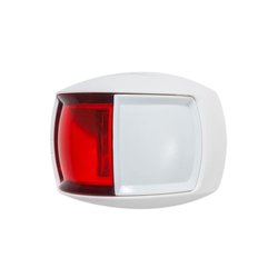 SYC Lanterna LED Rød, Sidemontering Hvid