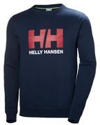 Helly Hansen Sweatshirt LOGO CREW Herr Blå