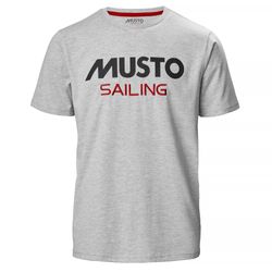 Musto T-Shirt Herr Grå 