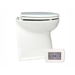Jabsco Deluxe Flush El-toilet Lige Ryg Solenoid 12/24V