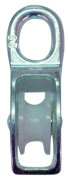 Enkeltblok Galvaniseret Stål 40mm