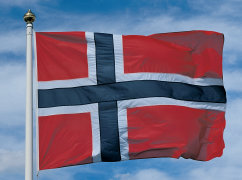 Nationsflagga Norge