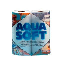 Toiletpapir Aqua Soft