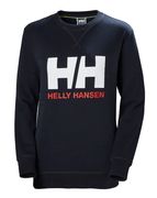Helly Hansen Sweatshirt Dame Crew Blå