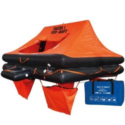 Lalizas iso 9650-1 redningsflåde i taske til 8 personer