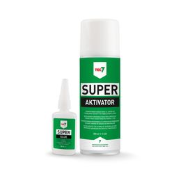 Tec7 super lim 50 ml+ super aktivator 200 ml